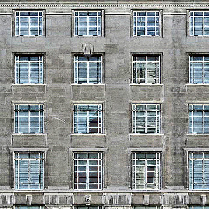 Texture Residential Building Orizzontal Seamless